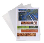 Sachet 100 Pochettes Polypropylène Lisse 12/100e - A5 - X 10 - Exacompta