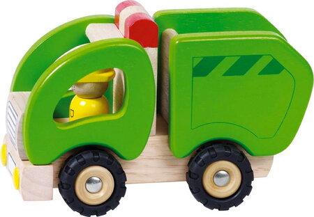 Camion-poubelle Jouet en bois - Goki