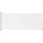 vidaXL Auvent latéral rétractable de patio 200x500 cm Crème