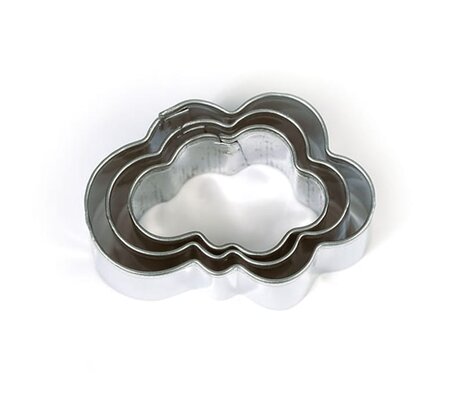 Emporte-pièces métal Nuage 3 pièces