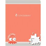 Cahier Agrafé 170x220 32 Pages 70g Double Ligne 3mm Interligne 10mm CONQUÉRANT