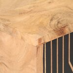 vidaXL Buffet 60x35x75 cm Bois d'acacia massif