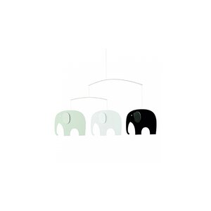Elephant party noir/blanc/gris