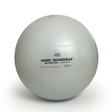 Sissel ballon d'exercice securemax 75 cm gris sis-160.014