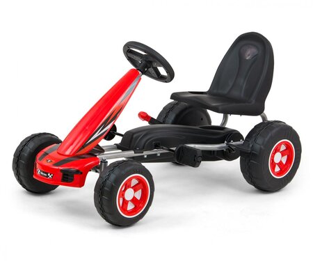 Kart à pédales Viper Rouge