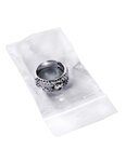(paquet 1000 sacs) sachet transparent à fermeture zip 50 µ 60 x 80