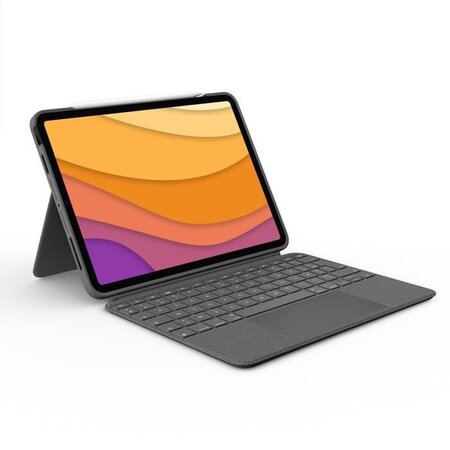 Clavier et étui - tablette - logitech - combo touch ipad air 4th gen - apple