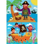 EDUCA - Puzzle Pirates 2X20 pcs