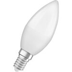 Osram ampoule led flamme dépolie avec radiateur 5 5w=40 e14 chaud