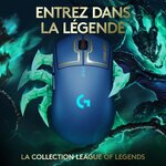 Souris Gaming Sans Fil - Logitech G - PRO X LIGHTSPEED - Edition Officielle League of Legends - RVB - Ambidextre