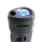 INOVALLEY KA112BOWL - Enceinte lumineuse Bluetooth 600W - Fonction Karaoké - 2 Haut-parleurs - Boule kaléidoscope LED - Port USB