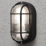 Konstsmide applique murale elmas noir mat plastique
