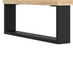 vidaXL Buffet haut Chêne sonoma 34 5x34x180 cm Bois d'ingénierie