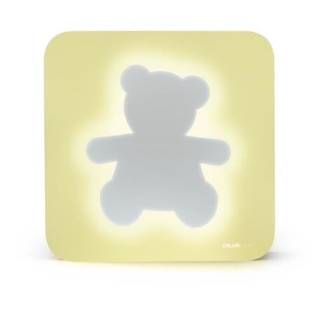 BIGBEN CBLNEONOBEARM Enceinte Bluetooth Cblneon Out Kids Usb Jaune + Ourson