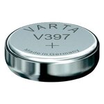 Pile oxyde argent 'watch' v397 (sr59) sr726sw 1 55 volt varta