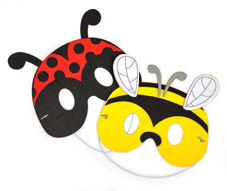 Masque pour enfant Insectes 2 pièces