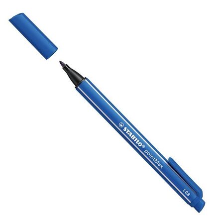 Stylo-feutre stabilo pointmax - bleu stabilo