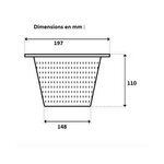Panier de skimmer weltico 62513