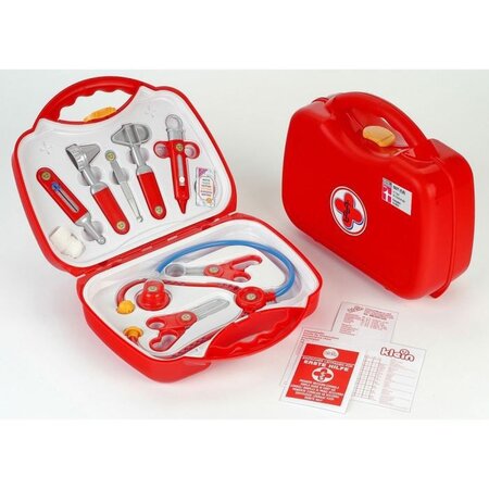 KLEIN - Mallette de docteur avec accessoires, modele moyen