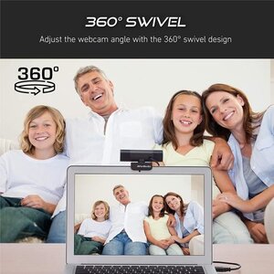 AVerMedia Webcam PW315, Qualit‚ Vid‚o Ultra Fluide Full HD 1080p ... 60 images/seconde, Id‚al pour Streaming et Appels Visio HQ