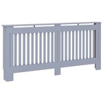 vidaXL Cache-radiateur Anthracite 172x19x81 cm MDF