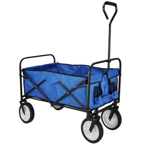 HI Chariot pliable Bleu 53 5x83x27 cm