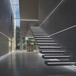 Profilé aluminium encastré 2m avec couvercle blanc opaque - silamp