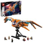 Lego 76193 marvel le vaisseau des gardiens de la galaxie  jouet avengers jeu de construction avec mini figurines thor & star-lord