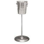 Support à seau à champagne professionnel en inox diam. 152 mm - olympia -  - inox x559mm