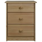 vidaXL Commode 43x34x53 cm Bois de pin solide