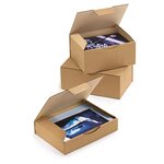 Boîte carton brune d'expédition rajapost 33x10x10 cm (lot de 50)