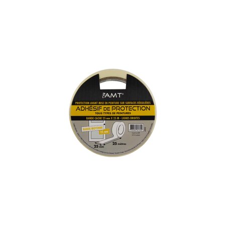 Adhésif de masquage 25mmx25m bande fine - amt ad02