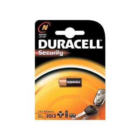 Pile security n (lady/lr1/mn9100)  alcaline x1 en vrac duracell