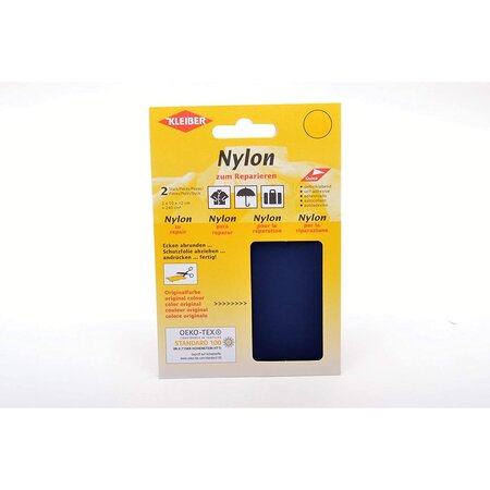 Patch de Réparation Nylon 100 x 120 cm Autocollant Bleu foncé KLEIBER