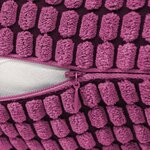 vidaXL Jeu de coussin 2 Pièces Velours 40 x 60 cm Rose