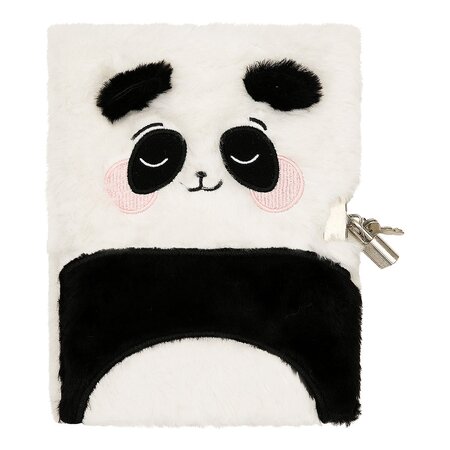 Journal Intime Peluche Panda - Draeger paris
