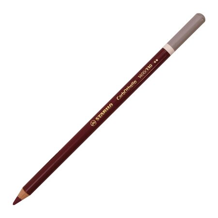 Crayon de couleur fusain pastel carbothello pourpre stabilo