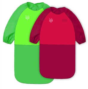 Tablier en toile cirée Manches longues en polyester - 4/6 ans - coloris vert SAFETOOL