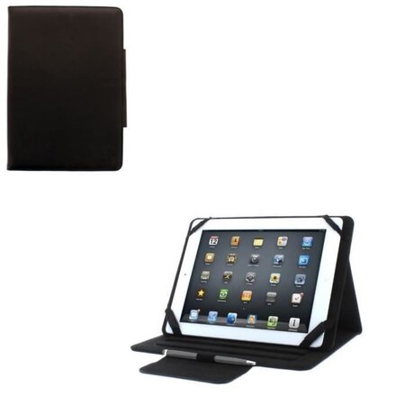 Etui support tablette universel 10 Noir UTABFOL10