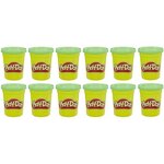 Play-doh - pâte a modeler - 12 pots de 112g - vert