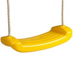 TRIGANO Siège de balançoire pour ensembles de 1 9-2 5 m Jaune J-427