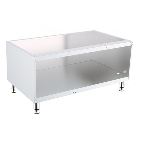 Soubassement ouvert inox - gamme 700 - combisteel -  - inox 1200x700x600mm
