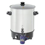 Marmite vin chaud professionnel stérilisateur 30 litres  - bartscher -  - acier inoxydable30 379x423x530mm