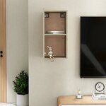 vidaXL Meuble TV Chêne sonoma 30 5x30x60 cm Aggloméré