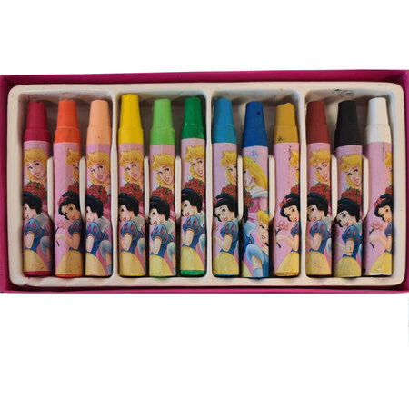Crayons de cire princesses