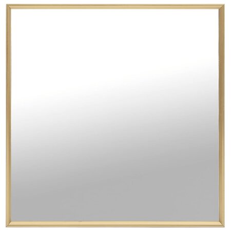 vidaXL Miroir Doré 60x60 cm