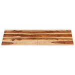 vidaXL Dessus de table Bois solide 15-16 mm 60x120 cm