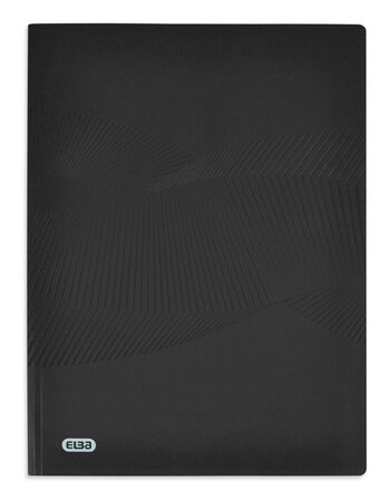 Protège document OSMOSE 160 vues polypropylène opaque noir A4 ELBA