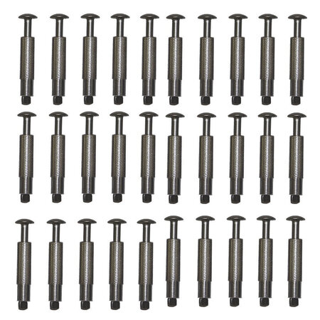 lot de 30 Pitons douille INOX ø 12 MM