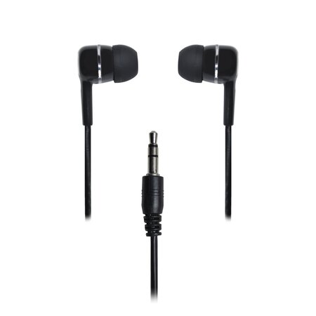 LT-437EX Mini Ecouteurs Intra-auriculaire Filaire Jack Noir VAKOSS